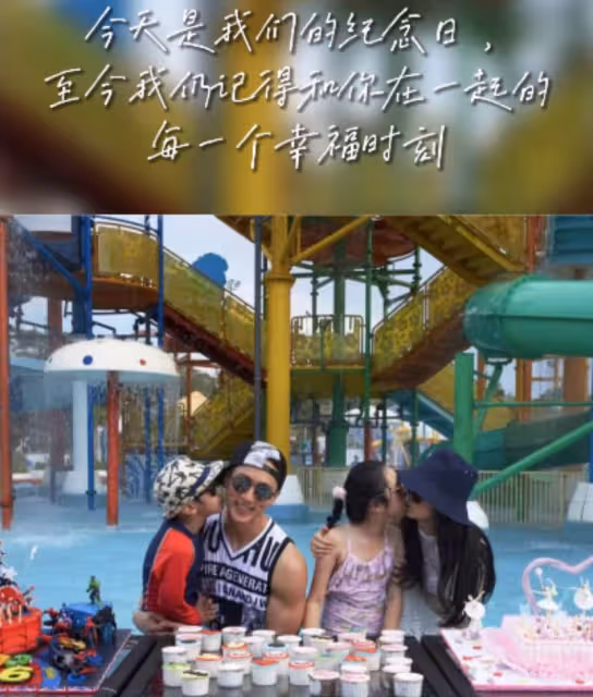 吳尊和妻子牽手接吻,慶祝相戀27周年,分享海量珍貴舊照回憶過去