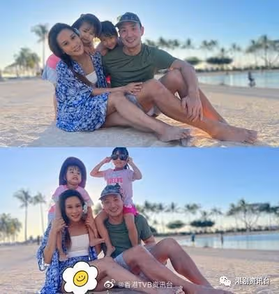 馬國明跟足準新娘一起拜年！陳豪一家五口游布吉