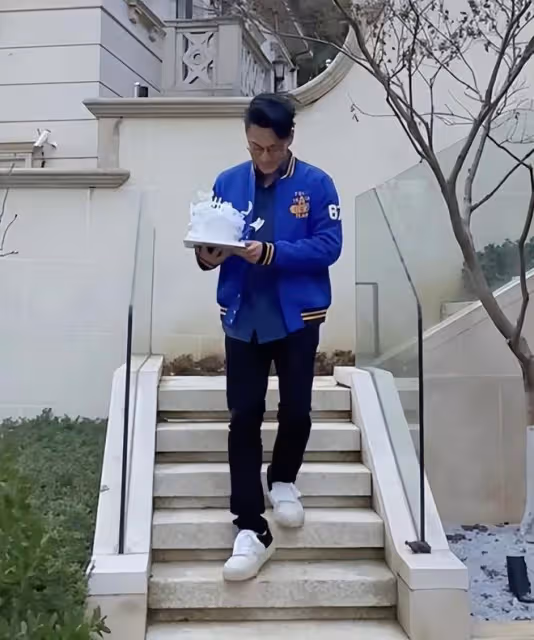 林峰為女富豪粉絲慶生,城堡豪宅價值不菲,車庫內停滿豪華
