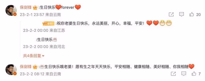 47歲保劍鋒為54歲老婆慶生,何珈好滿頭金髮好酷,7歲兒子像爸爸