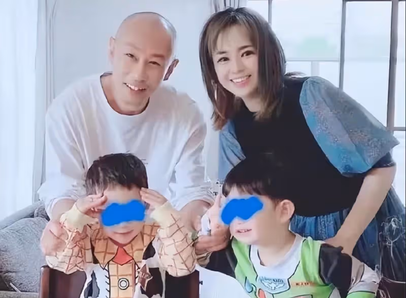40歲蒼井空罕見曬全家福,大8歲老公身體素質好,兩人還想再生娃