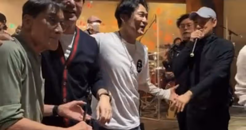 鍾鎮濤慶70歲生日，張學友譚詠麟獻唱大咖雲集，滿面紅光氣色好