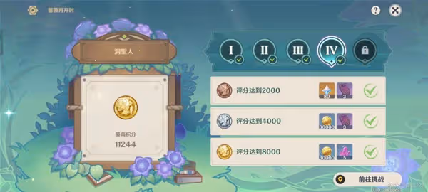 《原神》3.4薔薇再開時第四天挑戰攻略