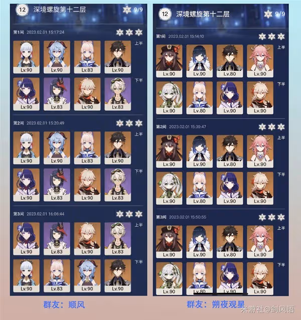 《原神》3.4版深淵第12層打法與陣容攻略
