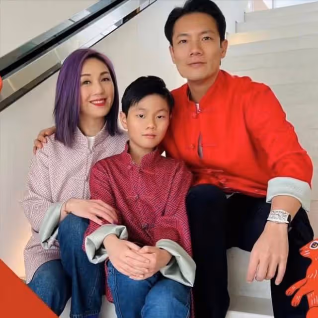楊千嬅49歲生日會!丁子峻攜妻子出席,51歲仍帥氣像堂弟丁子高