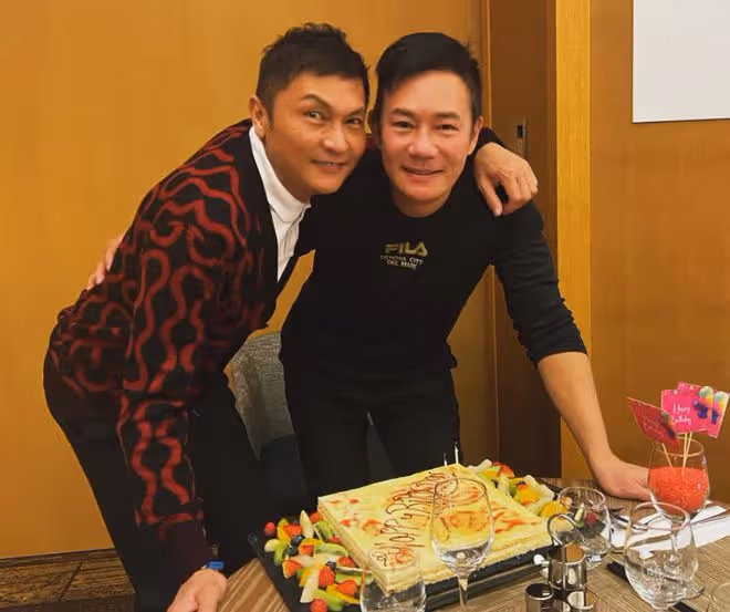 關禮傑張兆輝結伴到日本慶生!喝到臉紅太盡興,相識超40年感情好