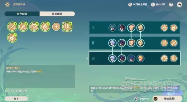 《原神》薔薇再開時第五天陣容及技能推薦
