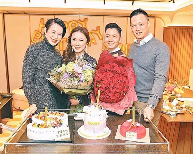 37歲港姐生日太隆重!包下餐廳宴請富豪明星,向華強呂良偉均在列