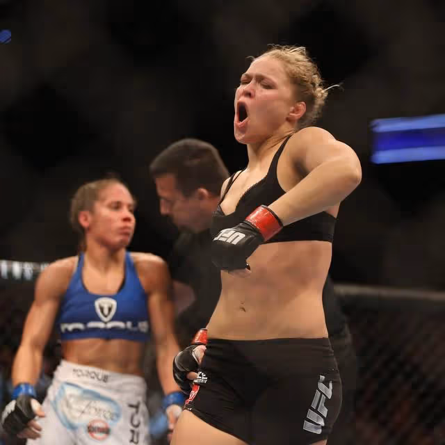 UFC最性感的格鬥女王,14秒降服對手,張偉麗說沒有她不會進入UFC