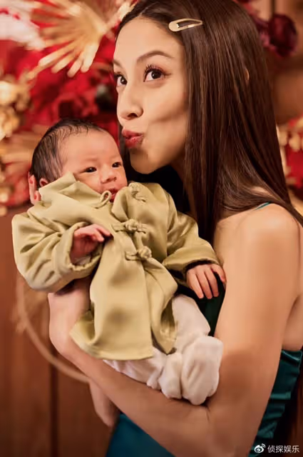 鄭嘉穎老婆月子期間濃妝艷抹引爭議,本尊:誰說當媽就不能美美的