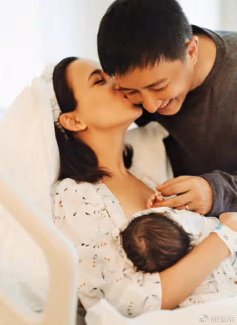韓庚老婆分享盆底肌修復運動,5個月女兒罕出鏡,胖嘟嘟超可愛