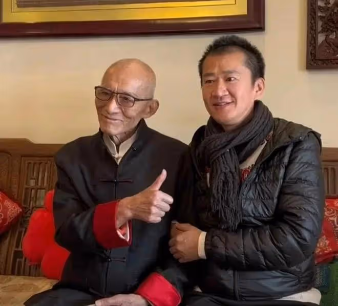 馬蘇感動了!90歲「濟公」扮演者游本昌,為42歲女星馬蘇慶祝生日