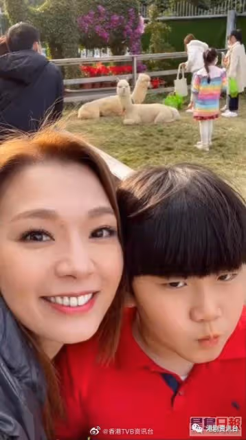 呂慧儀8歲囝囝暴風式成長滲韓星味！盡得父母高大基因遺傳同媽咪餅印樣