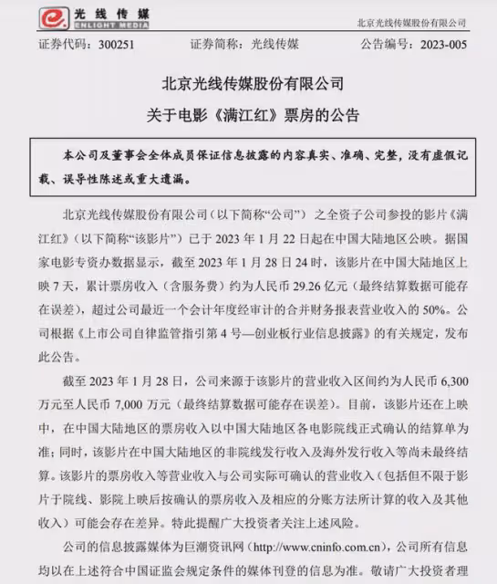 《滿江紅》起訴大V最新發聲：製作成本不超1000萬，院子跑來跑去