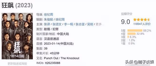 狂飆全員爆火,女主李一桐為何被小配角壓風頭?這張照片成導火索