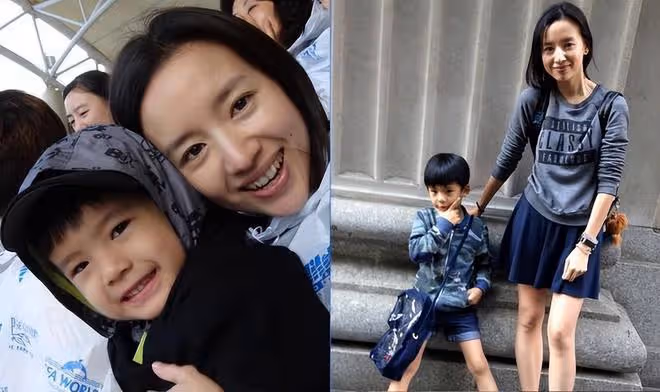 潘粵明董潔和解!共同發兒子視頻慶生,時隔11年再次互動