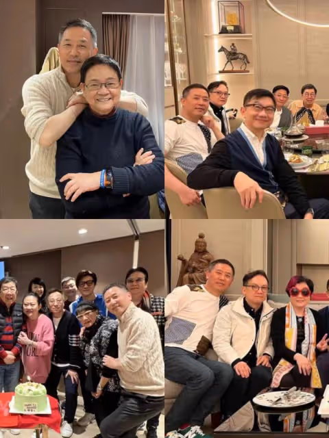 張國榮生前摯愛唐鶴德慶64歲生日,曬二人合照,喊他哥哥傳遞思念
