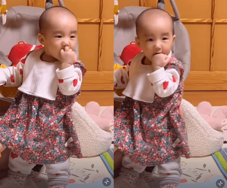 李亞鵬一家三口慶元宵,1歲夏夏開心放花燈,嬌妻被贊比王菲靠譜