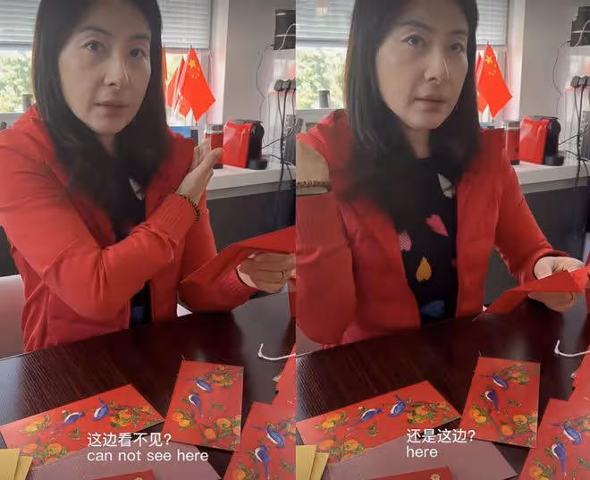 郭晶晶用紅包做燈籠,變廢為寶好節儉,母女對話英文粵語切換自如