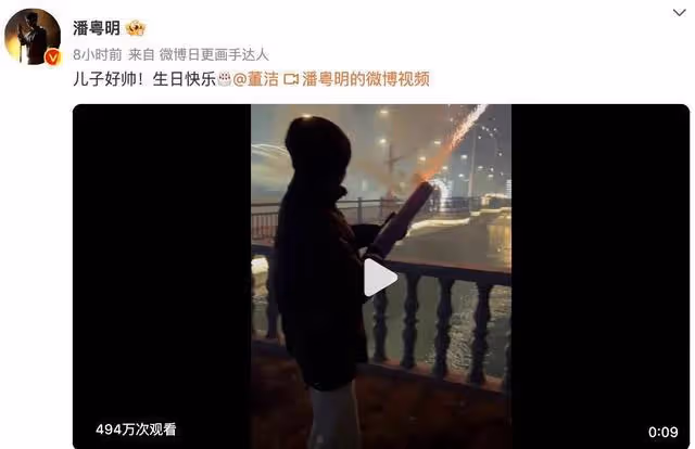 離婚十年,董潔終於肯讓潘粵明見兒子啦,背後的原因不簡單
