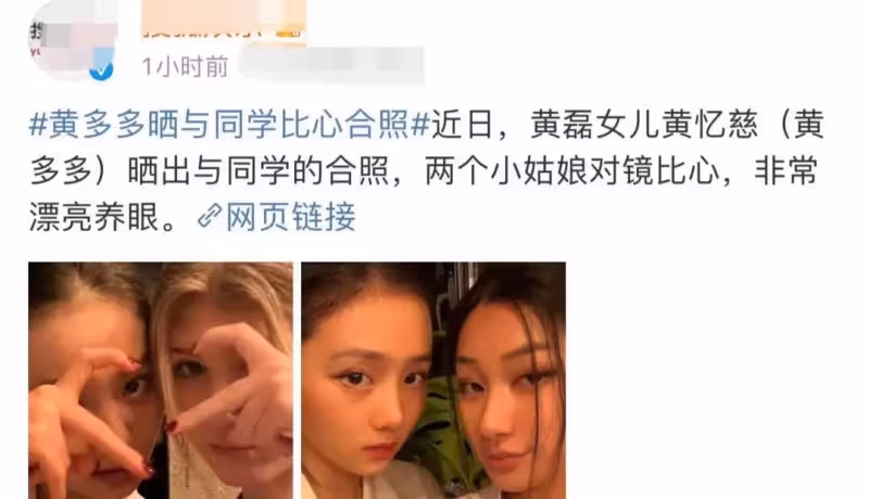 黃磊17歲大女兒再惹爭議,穿低胸裙露事業線,打扮成熟無學生氣