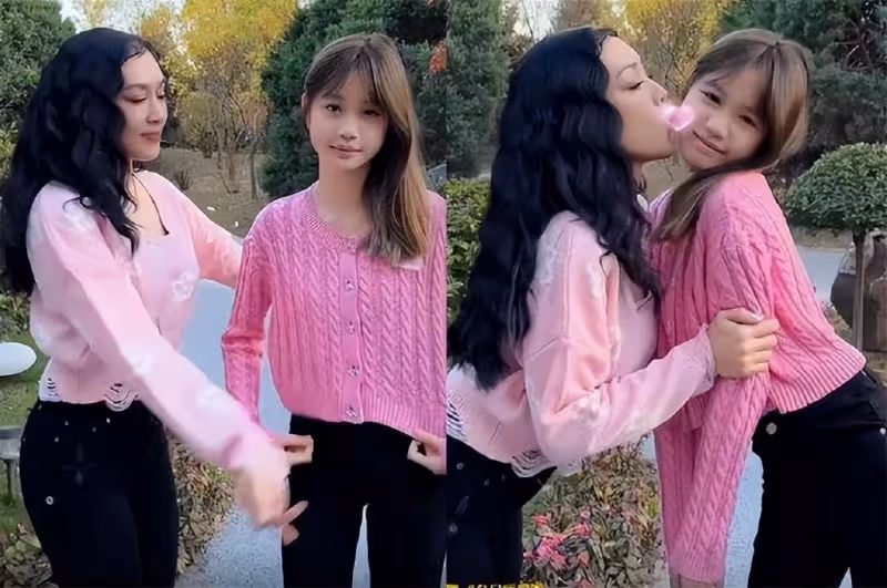鍾麗緹曬照為小女兒慶生,13歲考拉從小美到大,染髮化妝氣質驚艷