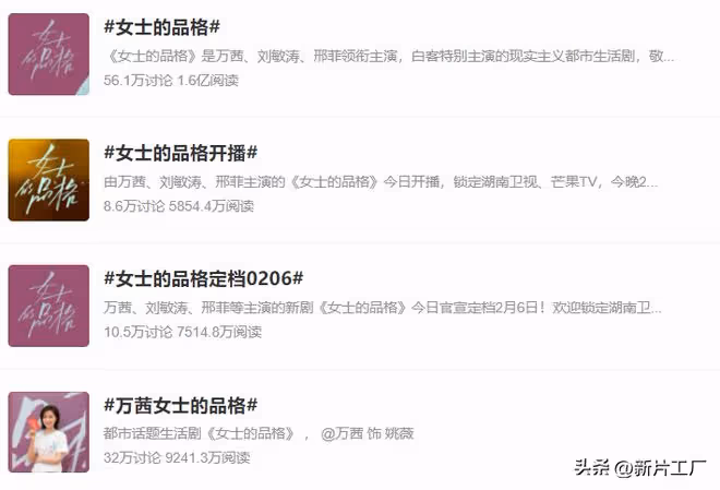40歲萬茜操作太「橫」,跟34歲白客演夫妻,新劇熱度干到3億!