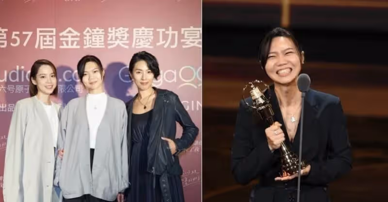 大方認了出櫃！金鐘女星上台致詞「我愛的是女生」震驚全場　她感慨發聲：「希望爸媽對我沒遺憾」