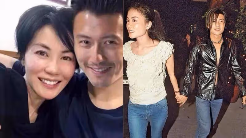 謝霆鋒近照:臉上皮膚粗糙毛孔粗大胡茬明顯,又沒洗頭很蒼老