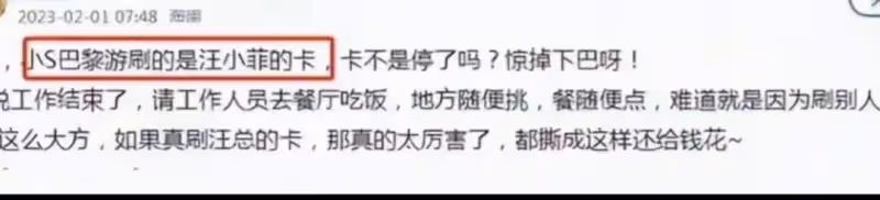 曝大S懷孕兩個月,小S春節巴黎游狂刷汪小菲的卡,不看價格裝大方
