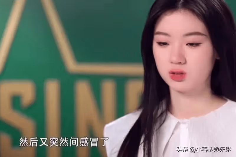 單依純演唱途中突然淚奔,李健難以置信,《好聲音》錄製太著急