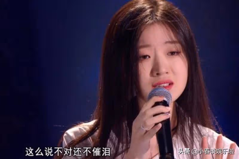 單依純演唱途中突然淚奔,李健難以置信,《好聲音》錄製太著急