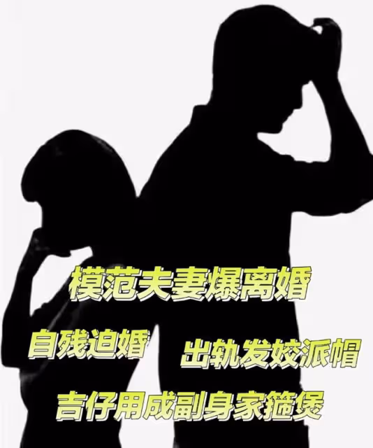 模範明星夫妻傳婚變!女方出軌單方面提離婚,男方用全部身家挽回