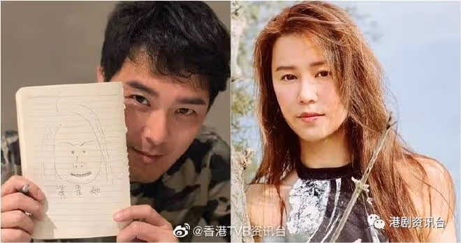 黃翠如成小學作業教材!蕭正楠跟隨描述畫出眼中老婆樣子