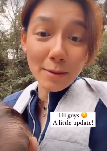 朱玲玲兒媳宣布平安產子!母子街頭漫步太溫馨,寶寶英文名曝光