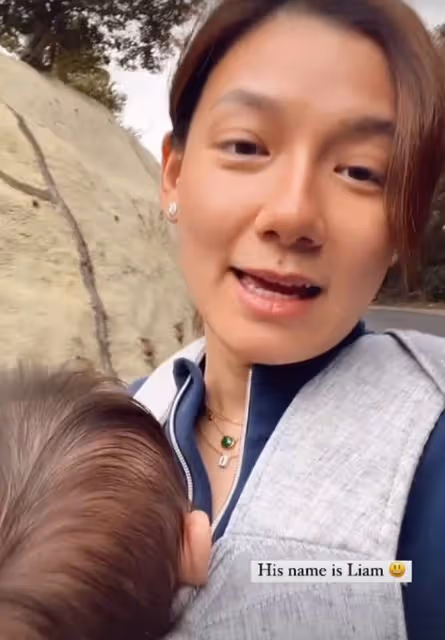 朱玲玲兒媳宣布平安產子!母子街頭漫步太溫馨,寶寶英文名曝光