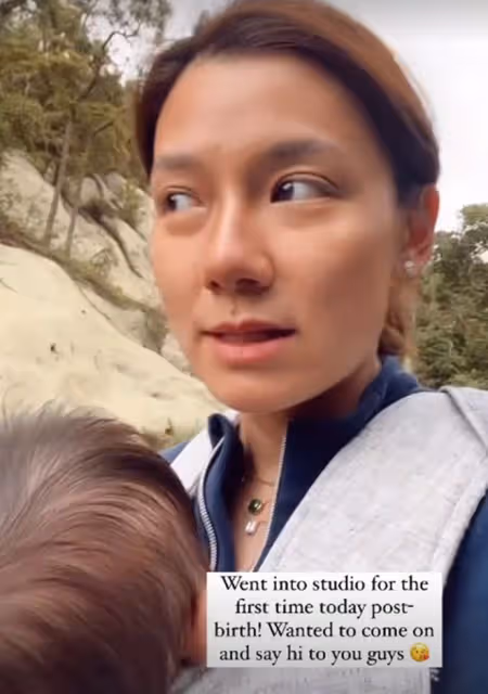 朱玲玲兒媳宣布平安產子!母子街頭漫步太溫馨,寶寶英文名曝光