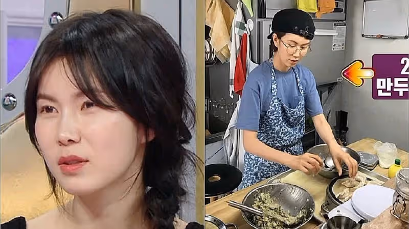 韓國女演員生存不易？孔敏貞在餃子店打工，一天要包600個餃子
