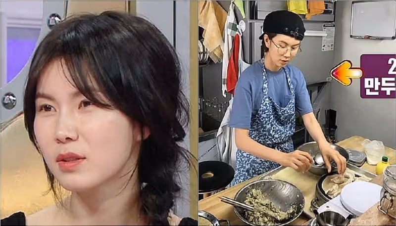 韓國女演員生存不易？孔敏貞在餃子店打工，一天要包600個餃子