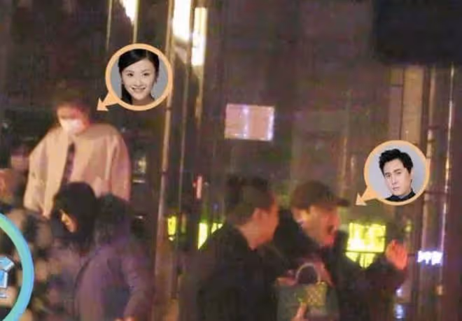沈騰王琦罕見合體，兩人並肩同行帶孩子外出用餐，再破婚變傳聞