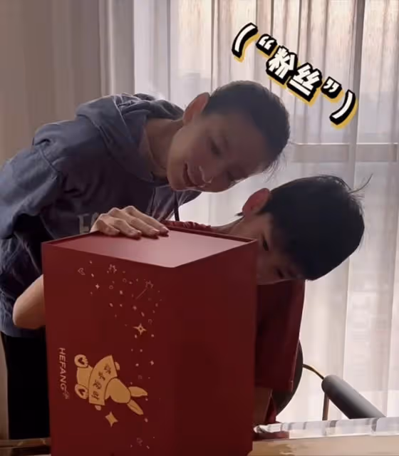 董潔冒充粉絲送兒子手機當生日禮物,14歲頂頂又哭又笑,畫風喜感