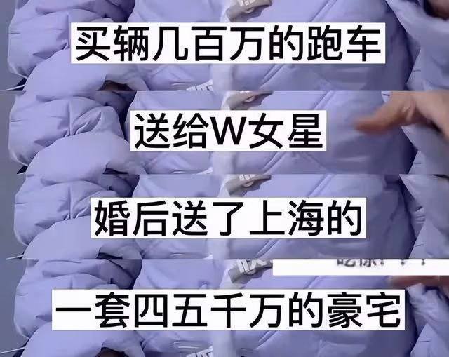 大瓜!W姓女星已被傳喚,老公詐騙10億,花5000萬為她買車買房