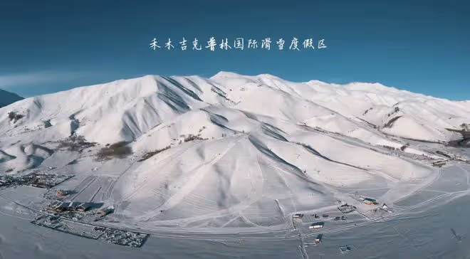 《爸爸去哪兒》?張亮:新疆吉克普林滑雪