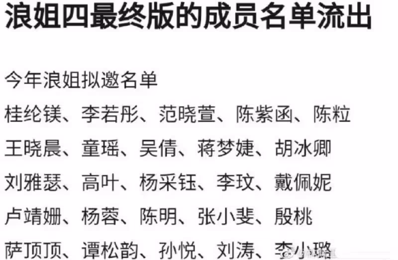 網傳艾薇兒將加盟浪姐4，為內地巡演造勢，福原愛也在受邀行列