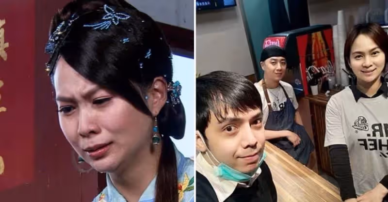 放下身段！戲說女星擺路邊攤謀生被認出，豪爽承認「扛四口家計不丟人」，自曝每月只花1萬6過活「已經很知足」