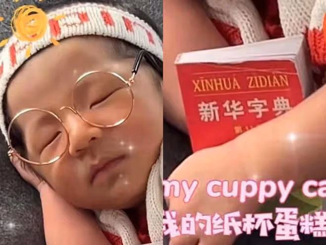 閆學晶孫子在月子中心拍寫真，眾人圍繞服務周到，寶寶越發像奶奶