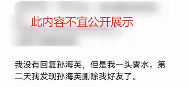 孫海英呂麗萍回國養老，給人發敏感信息，未得到回應後惱羞成怒