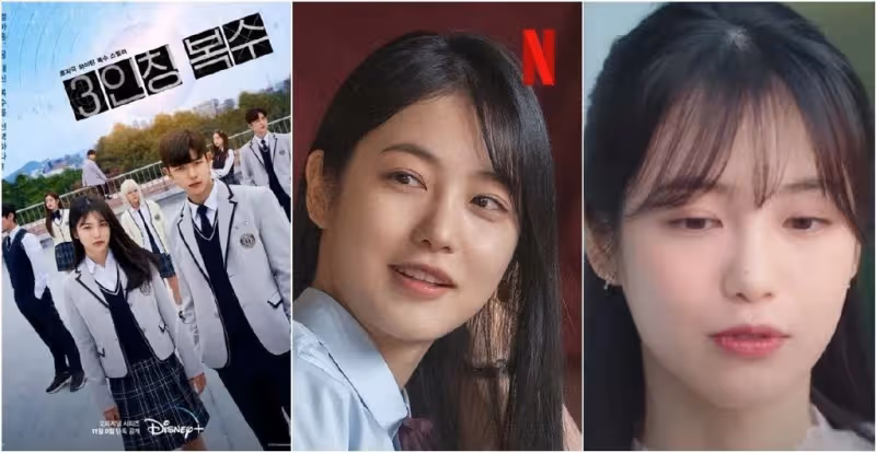 韓素希、高允貞、盧允書、辛叡恩四位韓國女演員,長相顏值被熱議