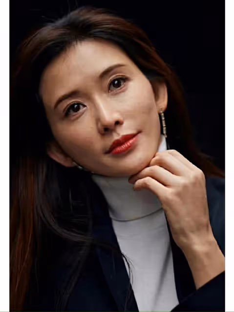 48歲林志玲真實照片疑似流出，狀態滿分，但膚質不是很好