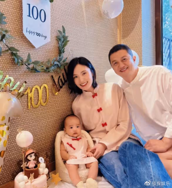 李亞鵬嬌妻為女兒拍寫真,夏夏頭頂卷髮萌出血,和爸爸越長越像